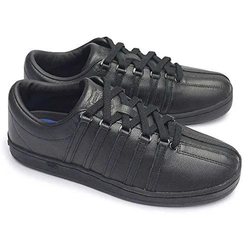 [ケースイス] K-SWISS スニーカー レザー クラシック88 06322 メンズ レディース コートスタイル 定番 本革 K・SWISS Kスイス本革 テニスシューズ 003（BlackBlack） 27.0cm（US9.0）