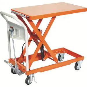送料無料！！【トラスコ TRUSCO】トラスコ HLFA-S250 ハンドリフタ 250kg 500×800 オレンジ TRUSCO メーカー直送 代引不可 北海道 沖縄 離島不可【smtb-u】