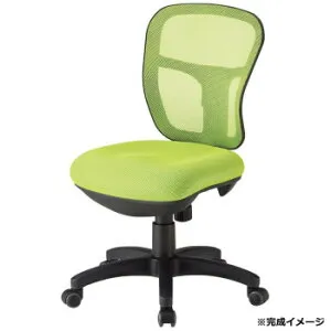 藤沢工業(TOKIO) オフィスチェア CF-2M イエローグリーン【メーカー直送：代金引換不可：同梱不可】【北海道・沖縄・離島は配達不可】
