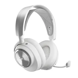 SteelSeries（スティールシリーズ） 2.4GHz/Bluetooth接続 ワイヤレスゲーミングヘッドセット Arctis Nova Pro WL White（ホワイト） 61524J