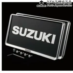 純正 スズキ SUZUKI MH55S系ワゴンR 107.ナンバープレートリム&ナンバープレートロックボルトセット ABT1 9911D-63R10 WAGONR
