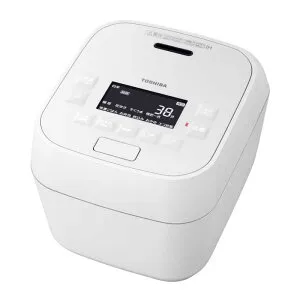 東芝 TOSHIBA 真空圧力IH炊飯器 3.5合炊き グランホワイト RC-6MGX-W〈RC6MGX-W〉