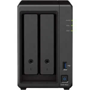 Synology DVA1622 ディープラーニングNVR DVA1622 HDD非搭載モデル