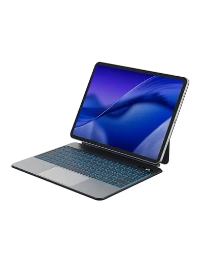 BETTDOW 【新型軽量】マジックキーボード 2025 iPad Air7 13inch(M3)&2024 Air6(M2) 13inch対応磁気キーボードケース 金属パネル 軽量 iPad Pro 12.9inch第3/4/5/6世代通用 トラックパッ