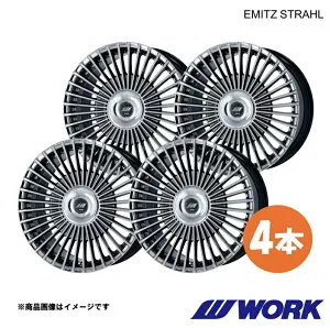 WORK ワーク ホイール 4本 イミッツ シュトラール 1ピース LM500h EXECUTIVE 5AA-TAWH15W【20×8.5J 5-120 INSET35 WBC】EMITZ STRAHL
