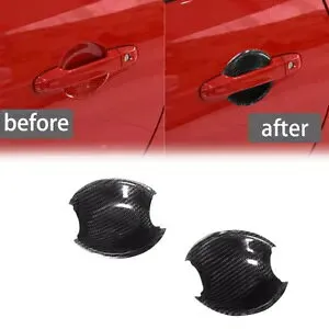 カーボンドアハンドルボウルカバートヨタ GT 86 サイオン FR-S スバル BRZ 2012-19 Carbon Door Handle Bowl Cover Fit For Toyota GT 86 Scion FR-S Subaru BRZ 2012-19 【並行輸入品】