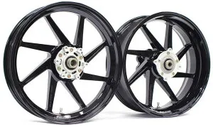 GALESPEED：ゲイルスピード アルミニウム鍛造ホイール 【TYPE-E】 B-KING(ABS) 08-11 リア 600-17 ソリッドホワイト ガラスコーティング仕様 カスタム パーツ