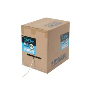 カテゴリ5eUTP単線ケーブルのみ 300m レッド KB－T5－CB300RN