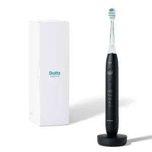電動歯ブラシ パナソニック ドルツプレミアム W音波振動ハブラシ EW-DP38-K ブラック 軽量 約95g アプリ対応 母の日 ギフト 2026 贈り物 プレゼント 母 父 父の日 ペアギフト