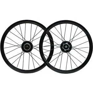 DAHON K3 PLUS / K9X 軽量ホイール 前後セット 16インチ BIKEMASTER 約1259g ミニベロ ダホン 手組 高精度 シールドベアリング 丈夫 スムーズ 305