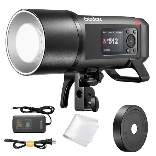 【日本語説明書・Godox正規代理店】Godox AD600Pro II AD600ProII 600Ws TTL モノブロックストロボ GN87 360回フルパワー発光 0.01-0.9sリサイクル 1/8000s HSS 40WバイカラーLED 16色