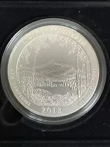 2013-P ATB NH ホワイト マウンテンズ 5 オンス シルバー - 未流通、箱と COA 付き