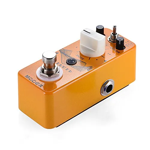 Saras Mooer Micro Liquid Digital Phaser Guitar Effect Pedal with 5 Different Effects 3 Selectable Wave True Bypass Full Metal Sh