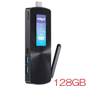 HiMeLE PCG02-8/128-W11Pro(N100) [ファンレススティック型PC Intel N100/8GB/eMMC 128GB/GbE/Wi-Fi 5/Win11 Pro]
