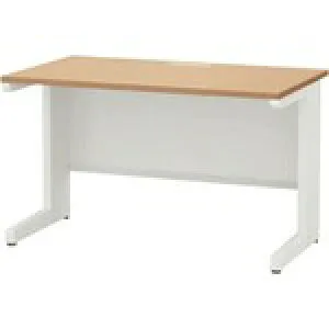 【別途送料あり】内田洋行 ウチダ SCAENA H700／平デスク SSL127 OW／NF 【品番：5-116-3944】