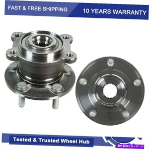 Wheel Hub Bearing 2015年2016年-2019フォードエスケープリンカーンMKC AWD 5ラグのペアリアホイールベアリングハブ Pair Rear Wheel Bearing Hub for 2015 2016 -2019 Ford Escape Lincoln MKC AWD 5LUG【並行輸入品】