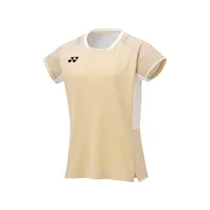 YONEX 20845 ウィメンズゲームシャツ（アイスベージュ） サイズ L 20845 メーカー在庫あり ヨネックス アウトドア用ウェア