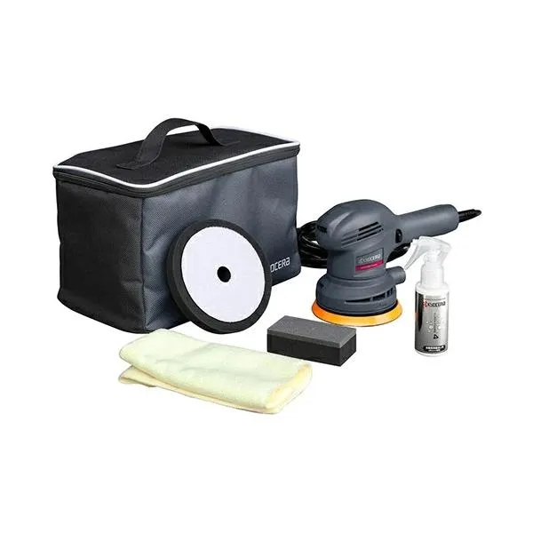 京セラ(リョービ) ダブルアクションポリッシャー APED-130KT AC100V 車磨き専用キット付 APED130KT【在庫有り】
