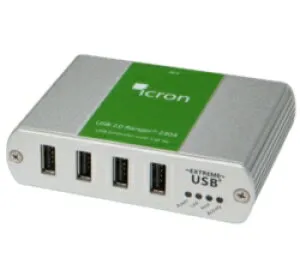 USB 2.0 Ranger 2304：USB 2.0 延長器｜USB：4ポート｜Cat5e/6/7：100m｜USB 3.0 デバイス対応 (480Mbps)