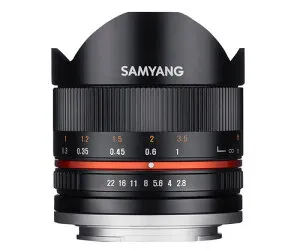 SAMYANG 8mm F2.8 UMC FISH-EYEIICanon EF-Mマウント ミラーレス用 フィッシュアイレンズ 魚眼レンズ並行輸入品