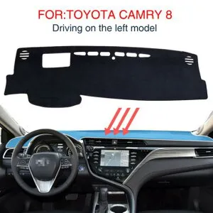 適用: トヨタ カムリ 70 XV70 2018 2019 2020 滑り止め マット ダッシュボード ダッシュ カバー パッド サンシェード ダッシュマット カムリ 8 マット L・カムリ 8 マット R AL-OO-5645 AL Interior parts for car