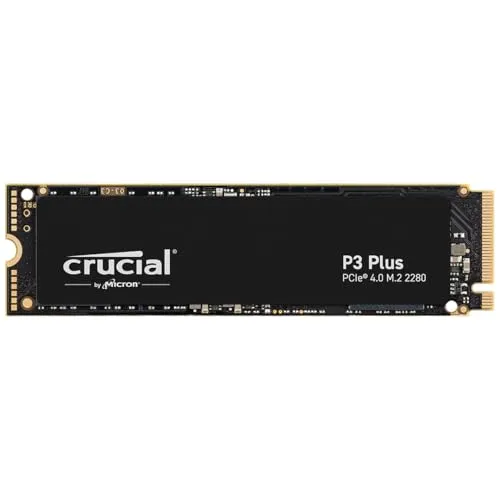 Crucial P3 Plus 2TB PCIe Gen4 3D NAND NVMe M.2 SSD 最大5000MB/秒 - CT2000P3PSSD8