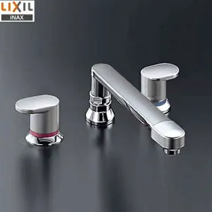 [BF-7093C] INAX イナックス LIXIL リクシル 2ハンドルバス水栓 デッキタイプ アステシアシリーズ 吐水口長さ：230mm【パッキン無料プレゼント！（希望者のみ）】 水栓 蛇口 混合水栓 浴室用 おし