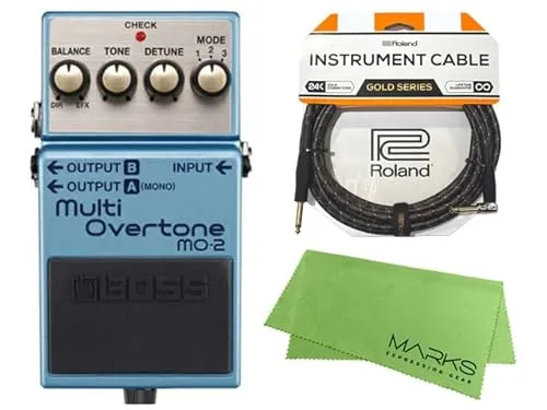 【Roland ケーブル+クロスセット】BOSS Multi Overtone MO-2