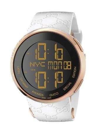 グッチ Gucci Men's YA114223 I-Gucci Latin Grammy Special Edition White Watch 男性 メンズ 腕時計 【並行輸入品】