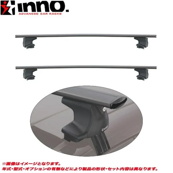 【P最大10倍 4/25限定】キャリア車種別セット セレナ C26 H22.11～H28.8 標準ルーフ車用 INNO/イノー XS250BK + XB138BK + XB138BK + K321