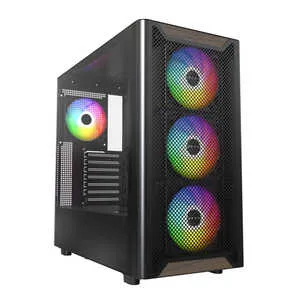 MONTECH PCケース ［ATX /Micro ATX /Mini-ITX］ XR WOODシリーズ ブラック XR WOOD -B