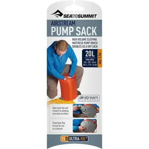 (取寄) シートゥサミット エアー ストリーム ポンプ ドライ サック Sea To Summit Air Stream Pump Dry Sack Orange