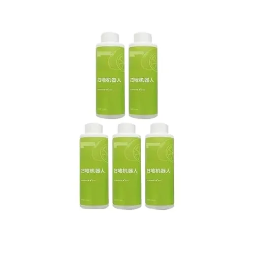 Ecovacs 対応、洗浄液、Deebot 対応、T20 N9＋T10 OMNI/T10 TURBO/X1 OMNI/X1 TURBO X2/X2 Pro T20(5pcs)