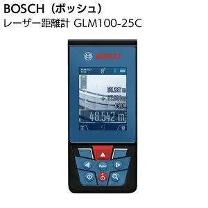 BOSCH ボッシュ レーザー距離計 GLM100-25C ＜屋内外 測定 記録 カンタン＞【送料無料】