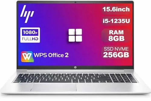 【整備済み品】HP ProBook 450 G9 第12世代 Core i5-1235U 15.6型 FHD メモリ8GB SSD256GB NVMe WPS Office2 Windows11Pro 指紋認証 テンキー WiFi Bluetooth 【p