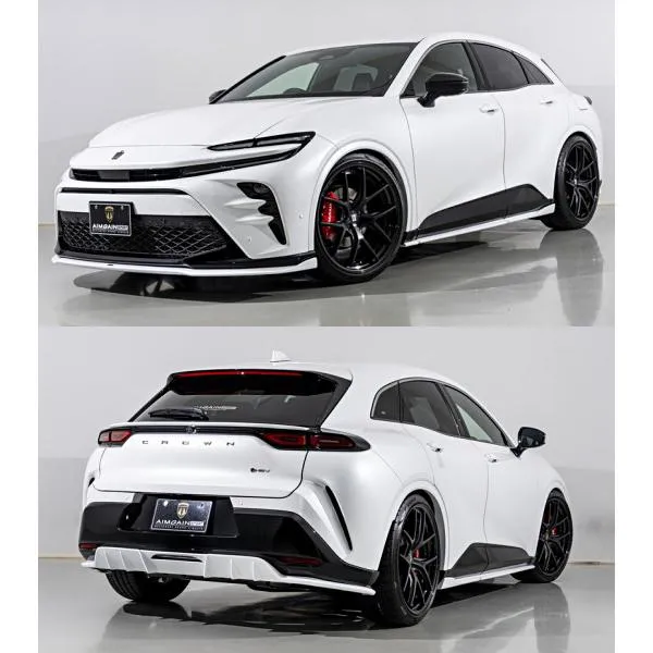 クラウンAZSH36W クラウンスポーツ エイムゲインスポーツ エアロ3点セット ※車情報連絡必須 エイムゲイン