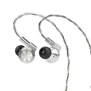 ARTTIT10Proイヤホン有線14.2mm平面駆動ドライバHIFIイヤホンカナル型交換可能ケーブルフルメタルハウジング0.78mm2pinコネクタデザイン3.5mmと4.4mmステレオプラグ(銀)