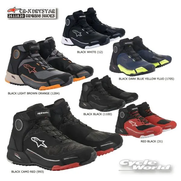 ●正規品【ALPINESTARS】 2611820 CR-X DRYSTAR RIDING SHOES イタリア取り寄せ 直輸入 ドライスター 防水 オンロード アルパインスターズ 【バイク用品】