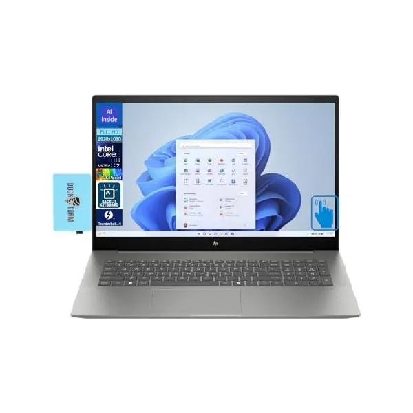 HP Envy 17t 17.3" Touchscreen FHD IPS Laptop (Intel Ultra 7-155H 16-Core 3.8GHz, 16GB RAM, 1TB PCIe SSD, Intel Arc, Backlit KYB, 2 Thunderbol_並行輸入