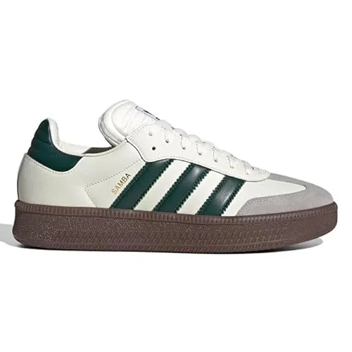 adidas アディダスオリジナルス Samba XLG プラットフォーム サンバ レザースニーカー IE3911 厚底 シューズ 白 緑 レディース【24.5cm-Ivory-Green(IE3911)】