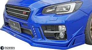 【M's】 スバル WRX STI / S4 A-C型 前期 (2014.08-2017.05) ROWEN SPORT フロントスポイラー FRP 未塗装 ロエン ロウェン ローウェン ローエン 狼炎 トミーカイラ エアロ パーツ 外装 SUBARU VAB VAG フロントリ