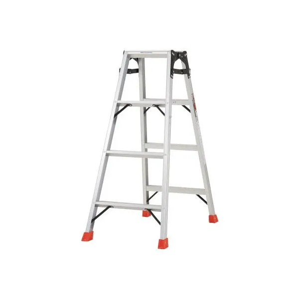 TRUSCO THK120 はしご兼用脚立 アルミ合金製・脚カバー付 高さ1.11m