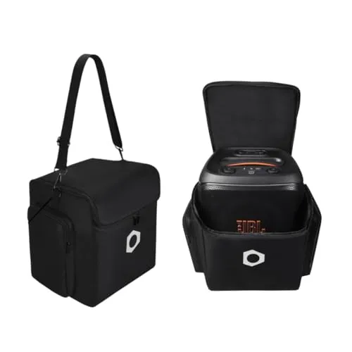 JBL PartyBox Encore Essential 2 Bluetoothスピーカー用ストレージケース、収納マイク、jblパーティーボックス、ストリートパフォーマンスアウトドアキャリーケース、jblパーティーボックスアンコールケース用