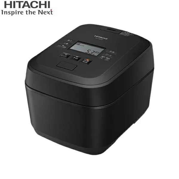 RZ-V100HM(K) 日立 HITACHI 圧力&スチーム ふっくら御膳 フロストブラック 炊飯容量5.5合 圧騰甘み炊き 大火力 沸騰鉄釜 蒸気カット 送料無料