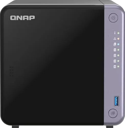 【 Amazon.co.jp 限定 】QNAP 4ベイ NAS TS-432X-4G /AZ 10GbE SFP+対応 4コアCPU搭載 国内正規代理店品 / メーカー保証2年+代理店6か月延長保証