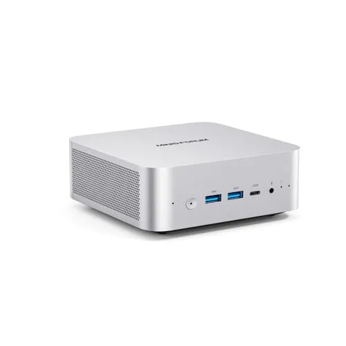 MINISFORUM AI X1 ミニPC｜AMD Ryzen 7 255｜32GB DDR5 メモリ｜1TB SSD｜Windows 11 Pro搭載小型PC｜HDMI2.1｜DP1.4｜USB4×2｜4画面出力｜2.5Gbps LAN｜Wi-Fi 7｜