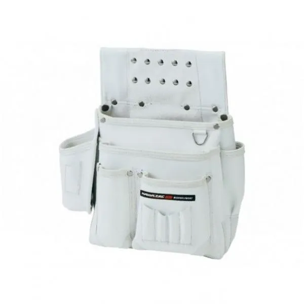 NEXUS 仮枠釘袋 墨ツボ差付 大 WH ホワイト H345×W340×D140mm NX-802W