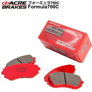 アクレ ブレーキパッド 700C リア用 トヨタ オーパ ZCT10 00.4～05.4 R438 離島・沖縄配送不可