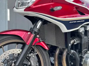 職人が作る！チタン ラジエターコアガード ソリッド【 HONDA CB1300SF (2003-) CB1300SB(2005-)】