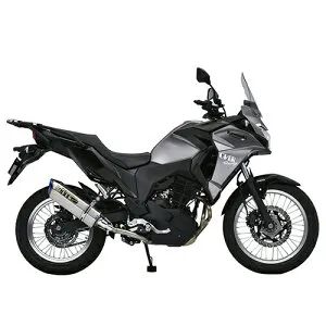 OVER Racing(オーヴァーレーシング) TT-Formula RS フルチタン S/O Versys-X250 17-66-11 バイク スリップオンマフラー・サイレンサー